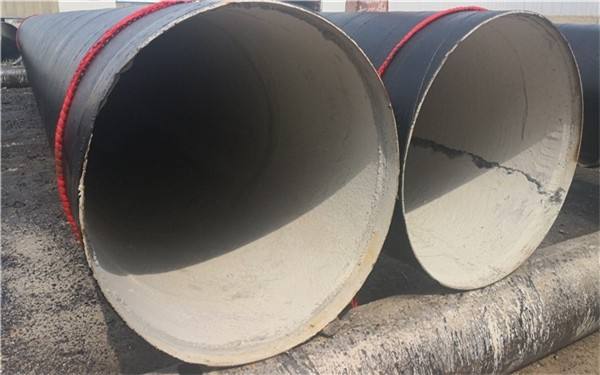 水泥砂漿內防腐輸水螺旋管